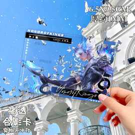 王者全英雄澜曜荣耀典藏透卡亚克力赵云韩信西施瑶合影收藏卡挂饰