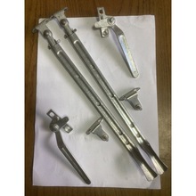 铁窗风撑撑杆风勾执手把手配件钢窗钢窗档老式加厚