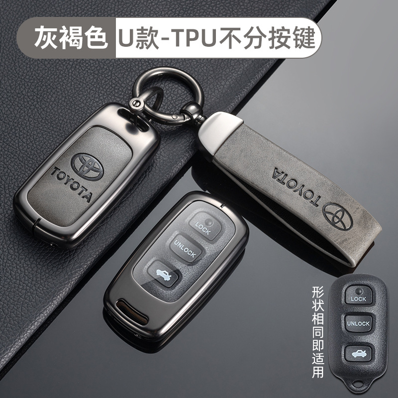 [toyota u tpu does not distinguish buttons - bronze gray] shell + ring crescent buckle