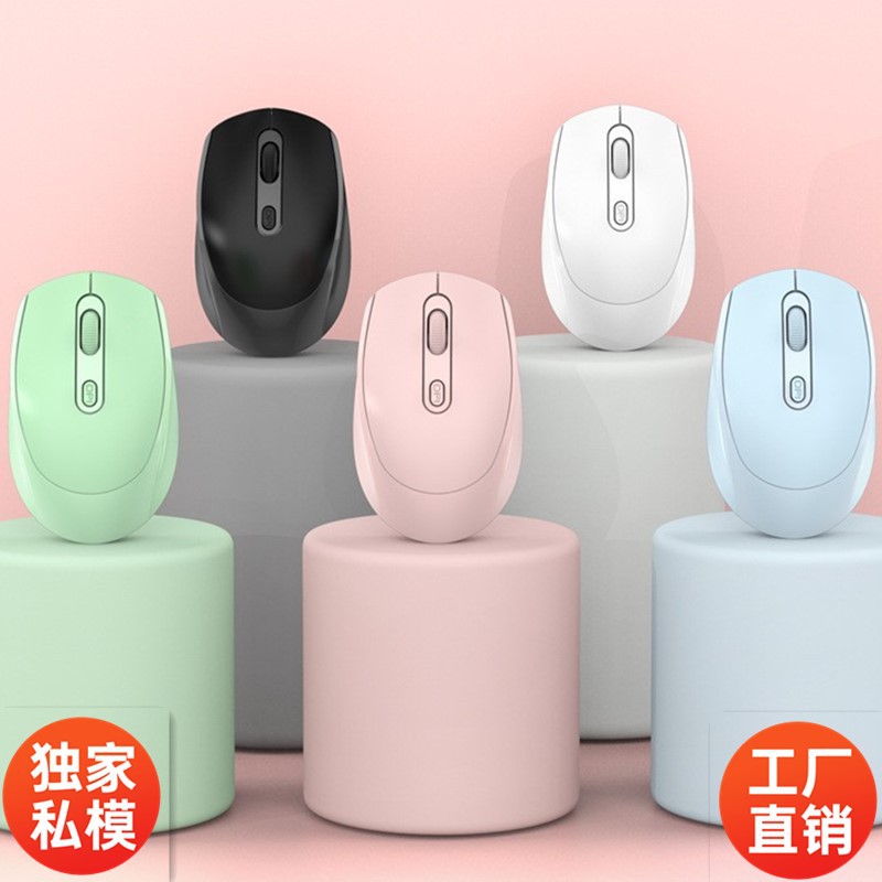 Universal Wireless Bluetooth Mouse for Laptops, Rechargeable Dual-Mode Office Ergonomic Bluetooth Dual-Mode