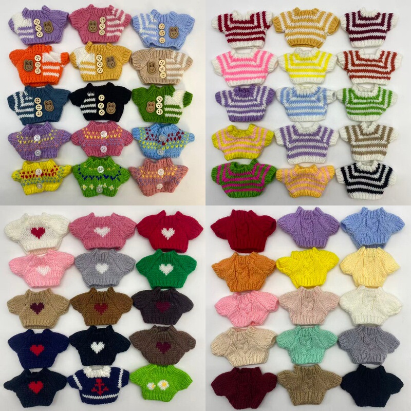 Only the Most Popular Doll Clothes, First, Second, and Third Generation Outfits, Various Styles of Sweaters and Doll Clothes