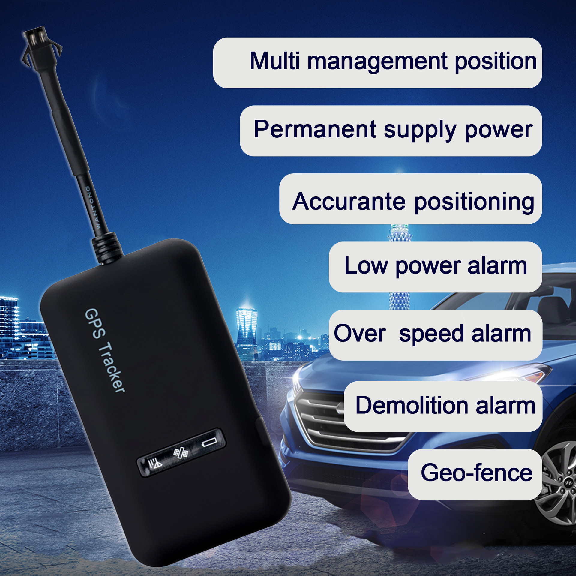 Cross-border electric vehicle GPS tracker, car GPS tracker, motorcycle tracker, 2G/4G GPS with long battery life, DAGPS