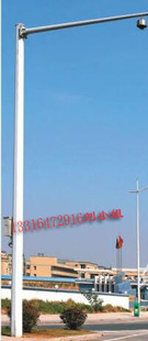 Customized monitoring road bayonet octagonal pole 6-12 m traffic signal pole electronic police camera pole