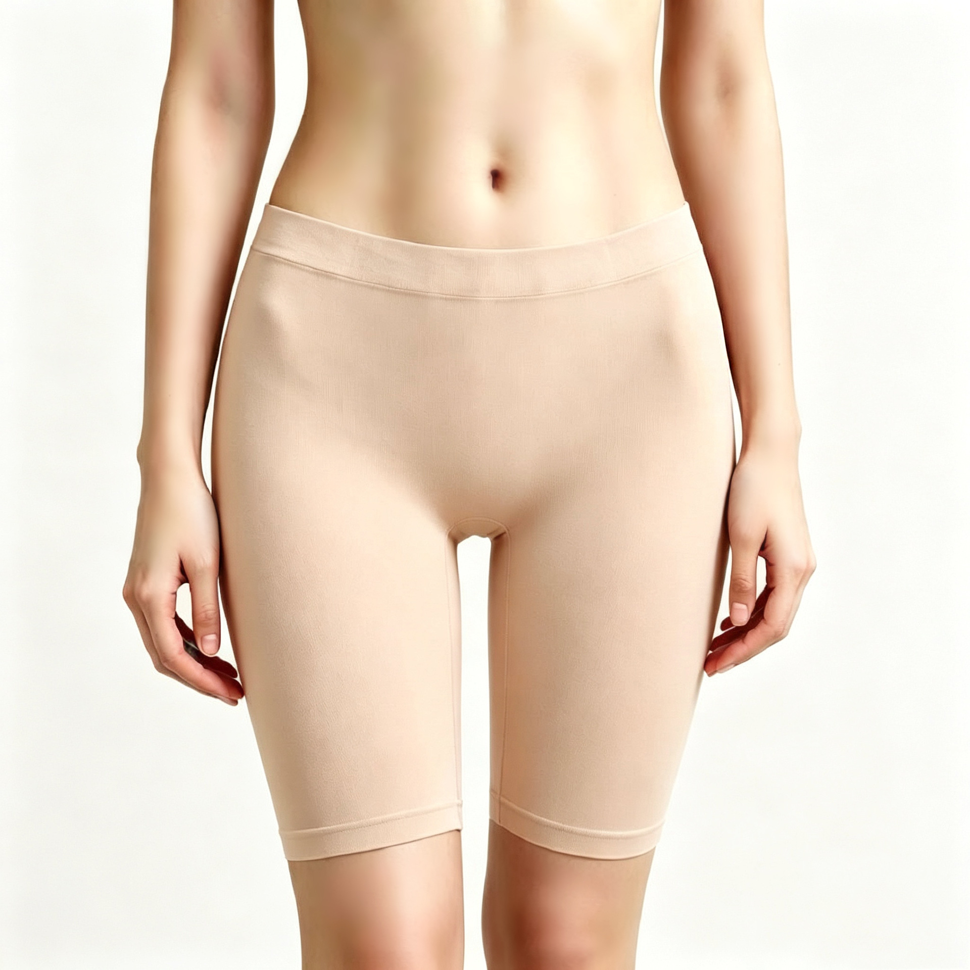 Shorts de Seguridad Elásticos sin Costuras de Cinco Puntos, Calzoncillos Tipo Boxer, Ropa Interior Femenina al por Mayor en Existencia