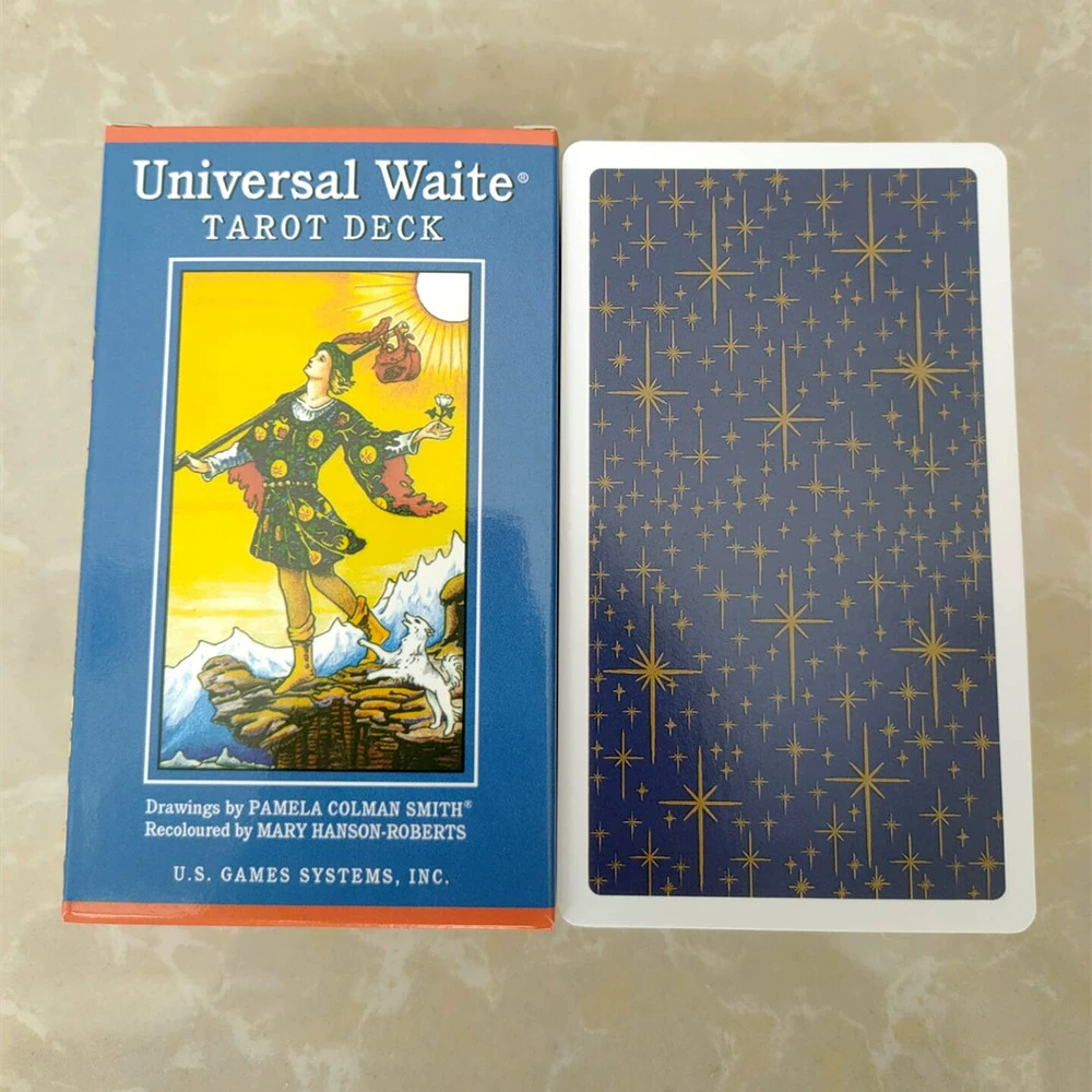 Дека Tarot 2022 12*7 большого размера с инструкцией на бумаге