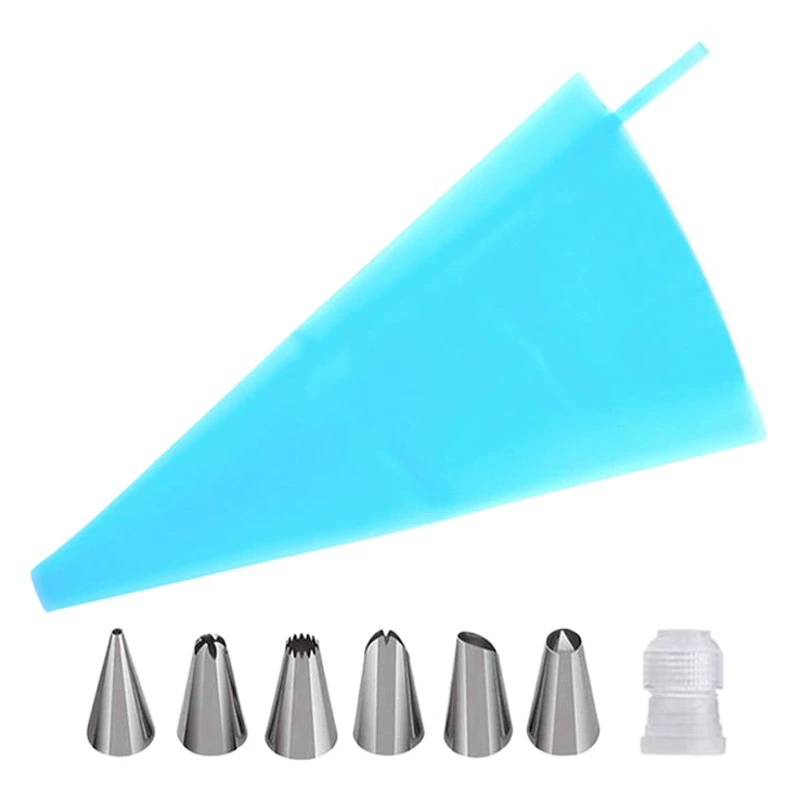 Набор из нержавеющей стали 8 частей набор крема для торта инструмент TPU конвертер для выпечки
