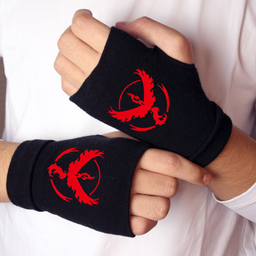 Pocket Monsters Go game accessories half-finger half-length gloves keyboard mouse ACG