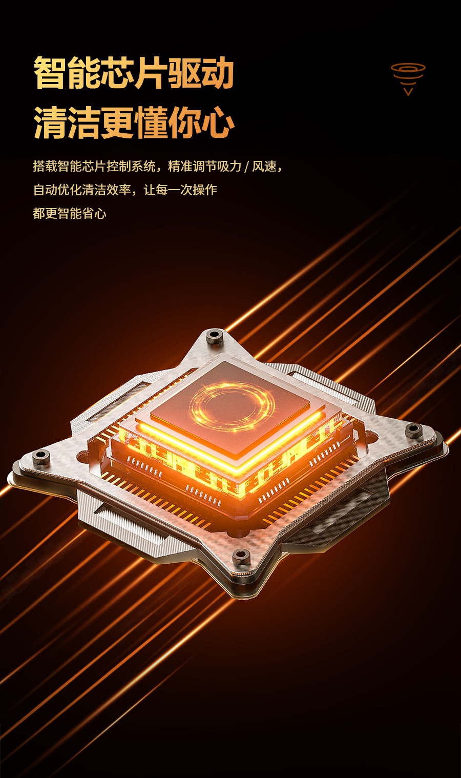 Cross-Border Special Car Vacuum Cleaner High-Power Portable Wireless Charging Desktop Car Vacuum Cleaner