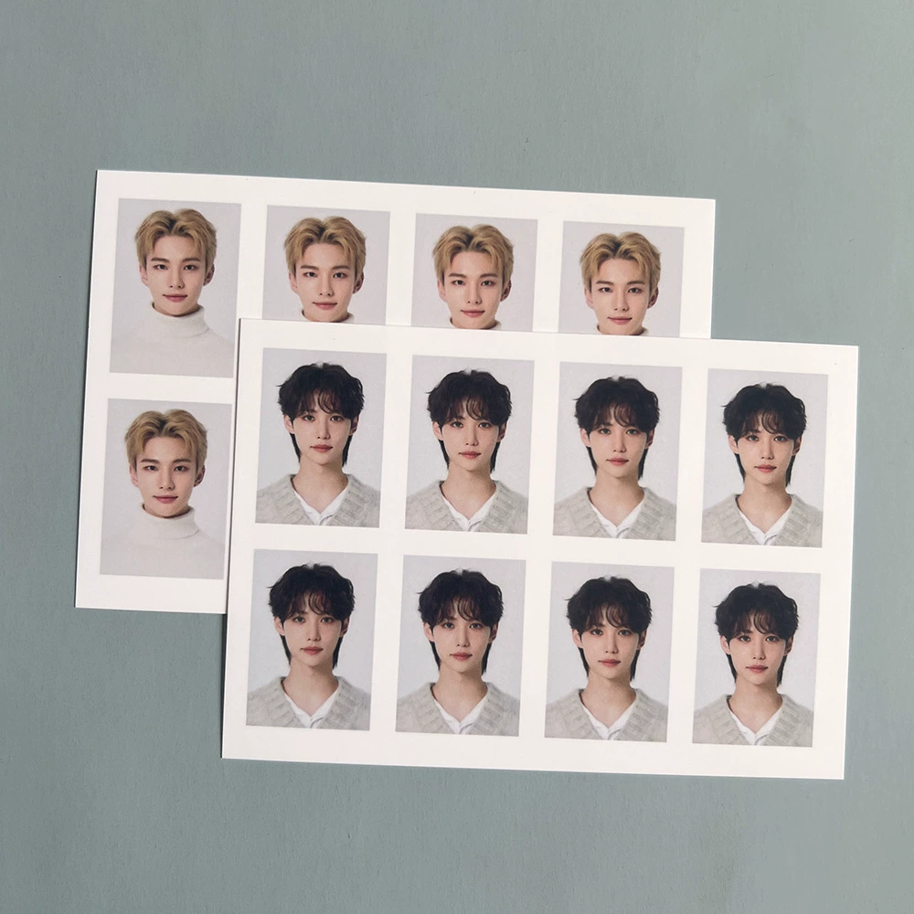 Набор фото для документов (STRAY KIDS), 89×127 мм, RC-бумага, в индивидуальном OPP-пакете