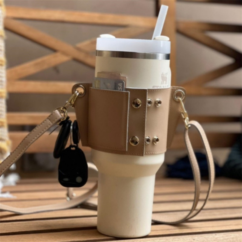 現物クロスボーダースタンレービッグマックストロー保温カップカップセット40オンスアイスカップ革カップセット|undefined
