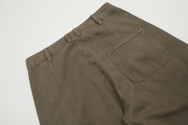 Men's Clothing Street Retro Washed Loose Tooling Jeans Men's Trendy Fashion Street Niche Design Sense Casual Pants_voghion.com