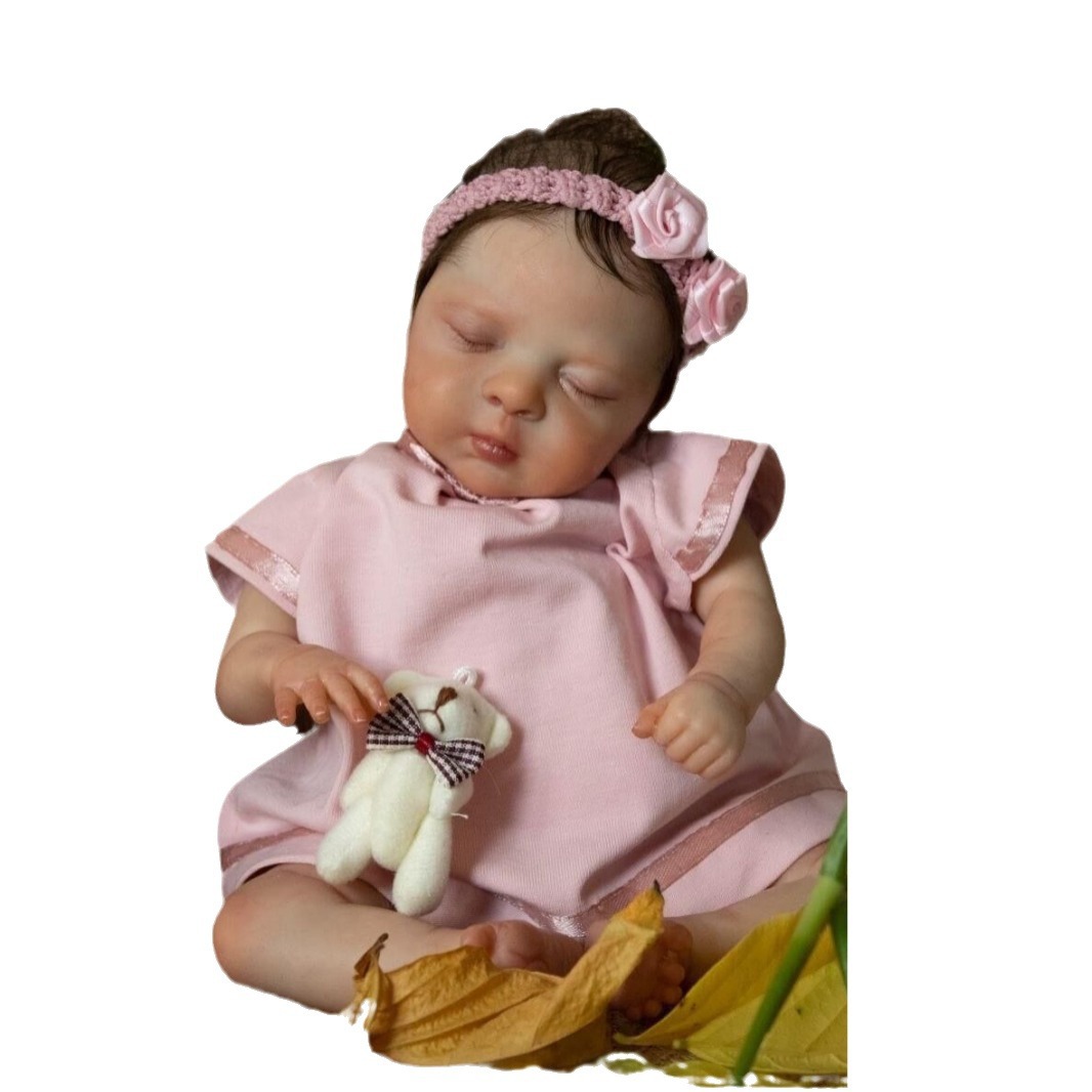 10 pulgadas cuerpo de tela muñeca Luna, exquisito regalo muñeca mini bebé juguete