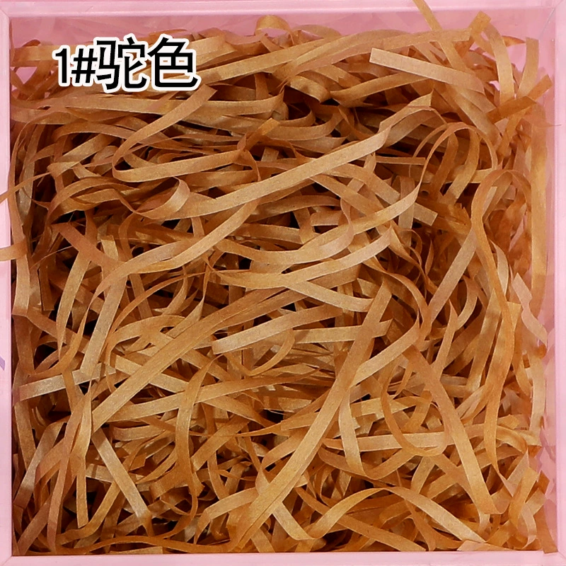 Плотный обложной карт зубчик raffia порванная бумага шелк 50g 30g бумага шелк упаковочная подарочная коробка декор заполнение цветной стружкой бумажные полоски