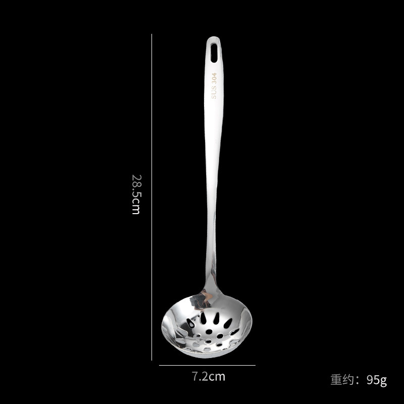 304ステンレスの火鍋のスプーンのハート型のスプーンのスープの殻のセットのスプーンの火鍋のスプーンの家庭用ホテルの油のスプーンの調理器具|undefined