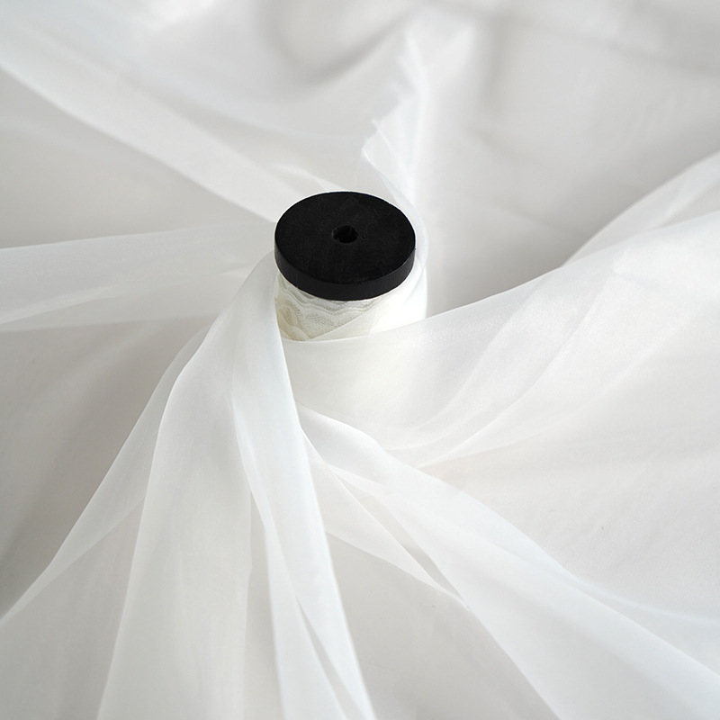 10d Ruyi ultra-delgada tela suave y transparente oigan tela de ropa de boda ropa de estilo chino pañuelo de baile tela de gaza