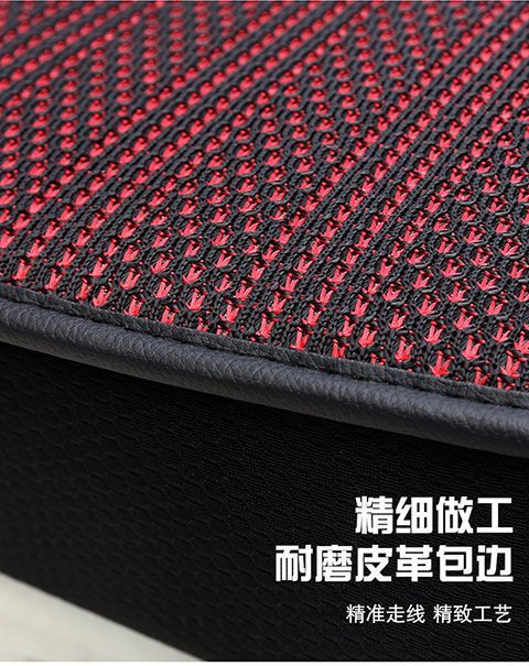 Ice silk cushion summer breathable heat dissipation single piece cushion forklift forklift excavator ventilation fully enclosed single seat cushion