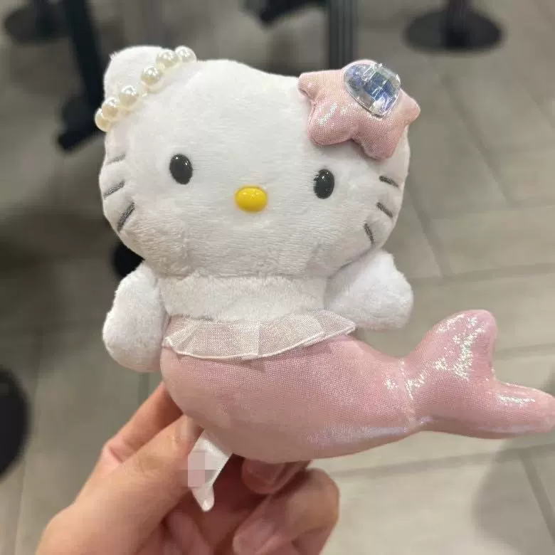 Плюшевый брелок (Sanrio) Hello Kitty, плюшевая кукла-талисман, размеры 10–16 см