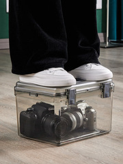 K9HX wholesale sealed box thickened waterproof storage box SLR camera moisture-proof box household tea transparent storage