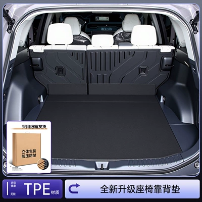 Suitable for 2026 Toyota, Trunk Mat - upgraded-thickness-to-3mmhigh-quality-tpe-backrest-cushion-toyota-wildlander-2026-model