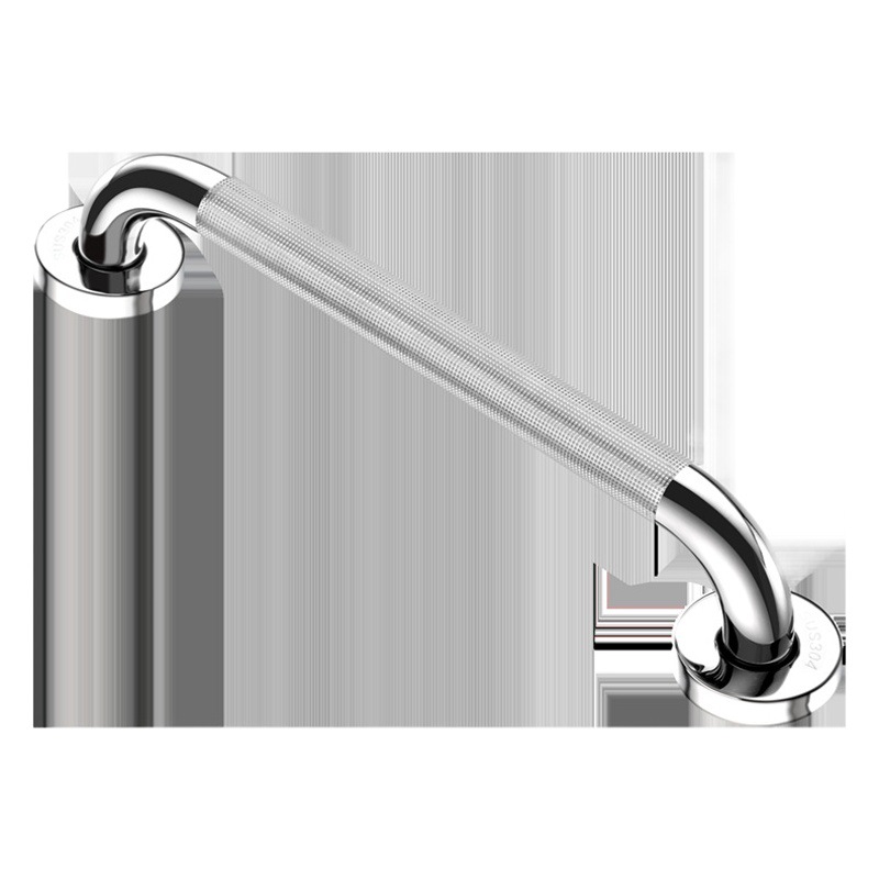 Stainless steel non-slip knurled armrest in-line armrest bathroom armrest bathroom handle armrest for the elderly