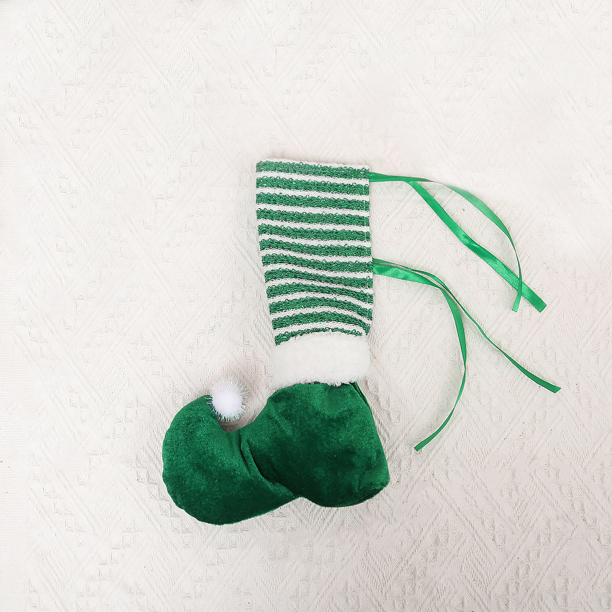 Juego individual de pies de mesa de elfo verde