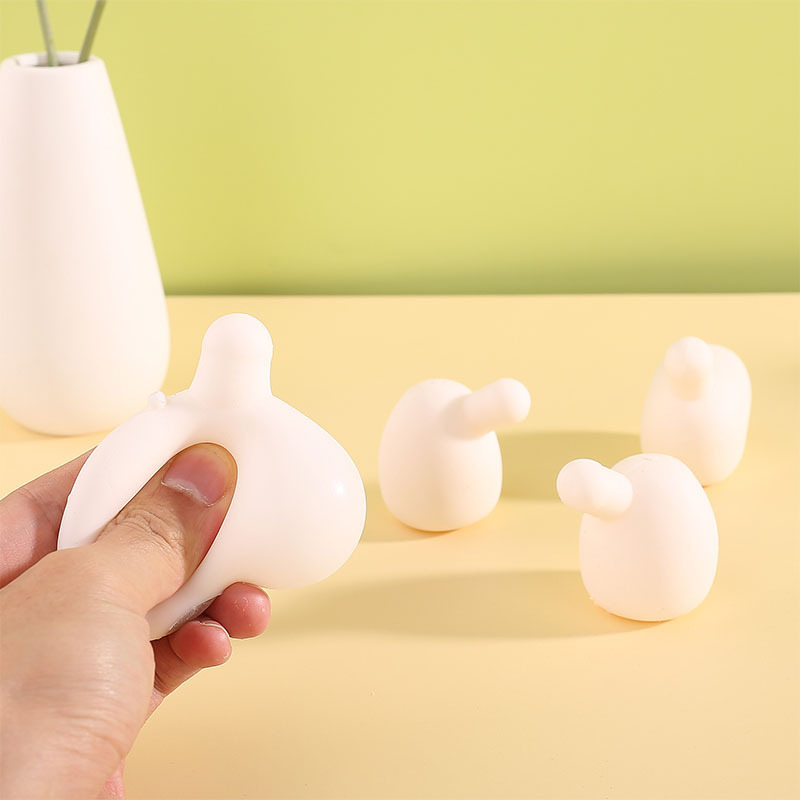 Creative bubble inner core pinch music decompression toy bubble blowing doll universal soft glue bubble inner core accessories batch