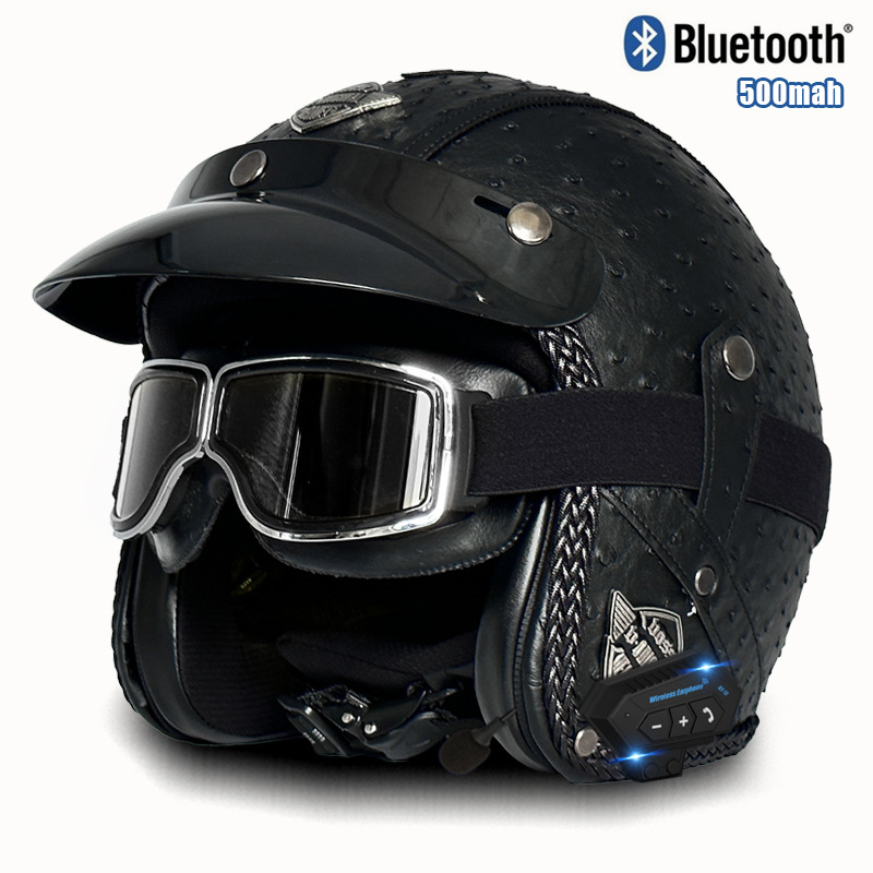 V 블랙 파인애플 스퀘어 레트로 미러 블루투스