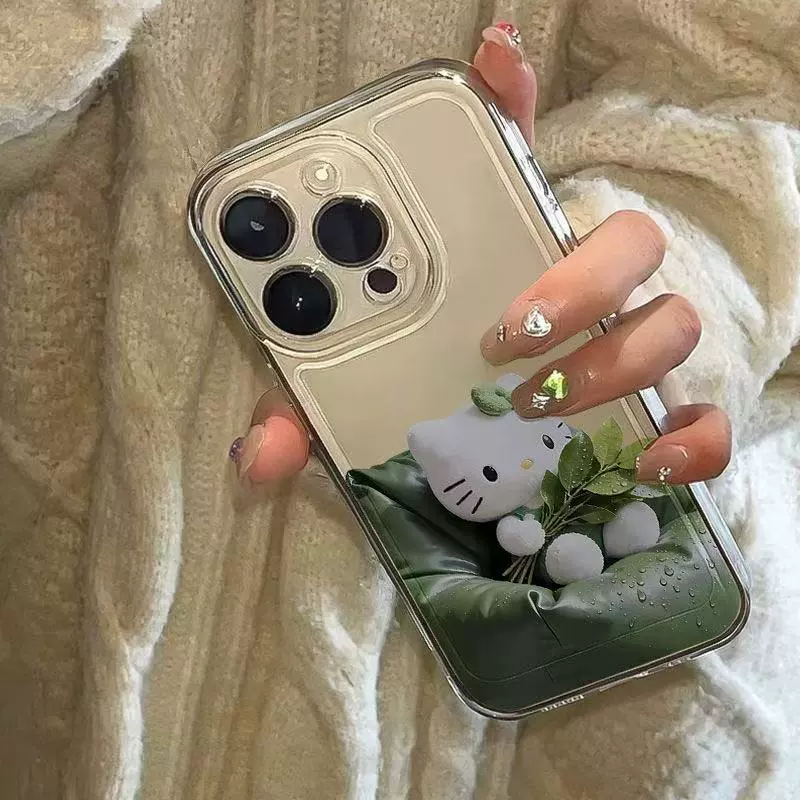 Hello kitty, apple, compatible iPhone 16/15, iPhone15 Pro, phone case, iphone