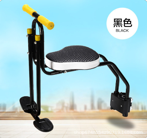 Asiento de bicicleta para niños asiento de bebé seguro asiento de bicicleta de montaña delantero suministros de equitación