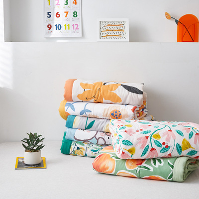 Manufactor wholesale Washed cotton Cool in summer summer quilt Double summer Summer quilt quilt washing Gift wrap On behalf of