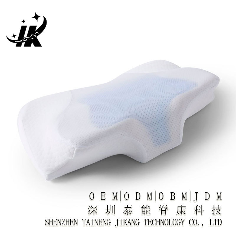 OEM personalizado memoria de algodón explosión tipo mariposa almohada de tracción cervical transfronteriza almohada de tracción ergonómica función de protección del cuello dormir lateral image 22