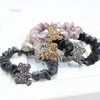 Advanced hair rope, ponytail, crystal, hair accessory, internet celebrity, high-quality style