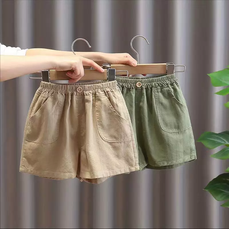 Shorts for boys, western style, 1-3 years, loose straight fit