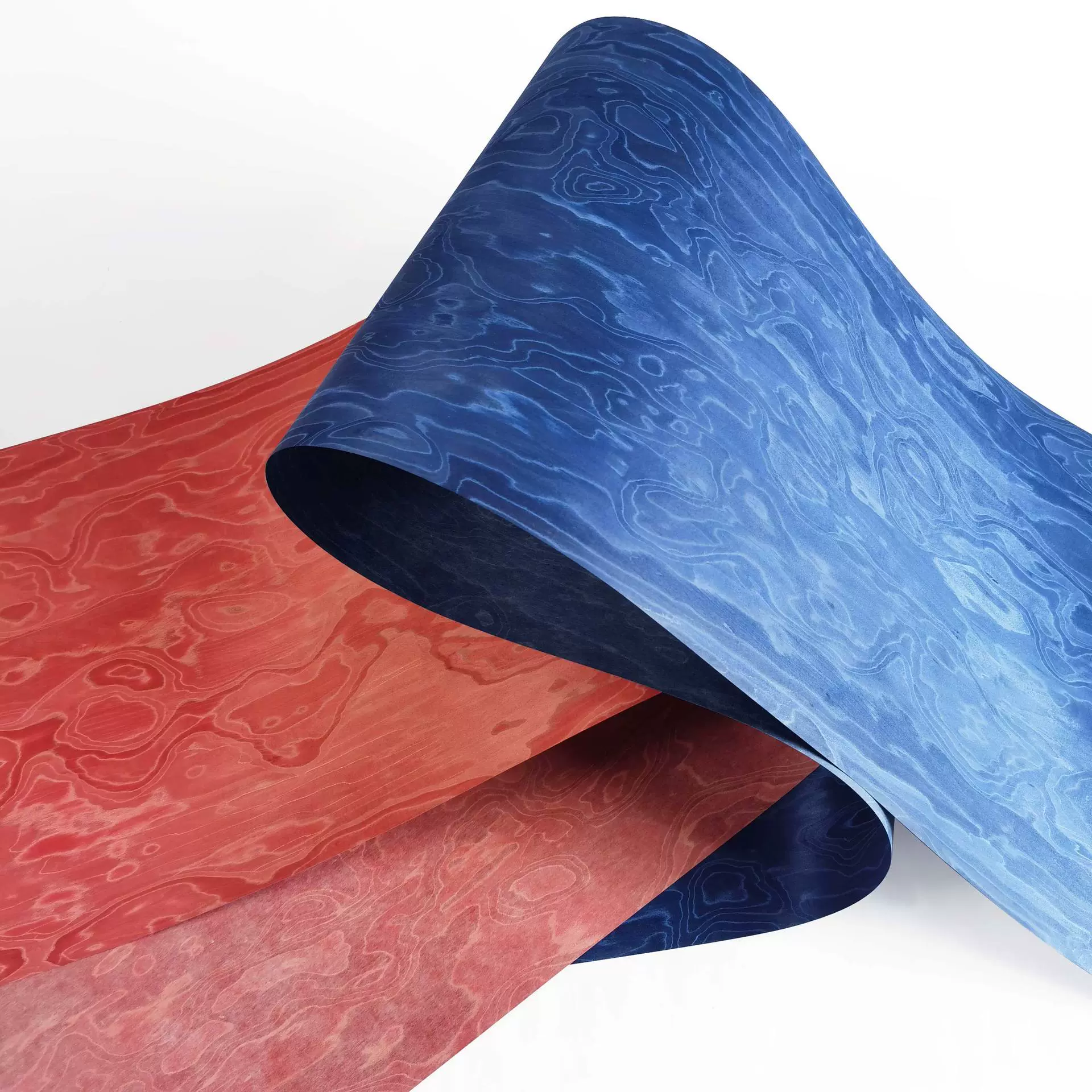 科技木实木木皮 科技木皮 高端科技木 水磨红科技木 水磨蓝科技木