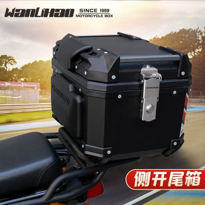 Motorcycle trunk, trunk password lock, large-capacity
