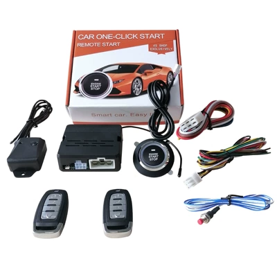Kaiqisheng Universal Car Anti-Theft Device Suitable for Toyota, Honda, Nissan, Mitsubishi Modification One-Button Start (Car anti-theft device) - anti-theft-activation-with-k25-remote-control