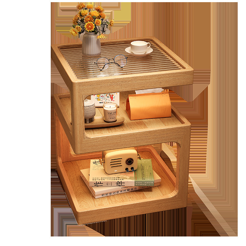 Estante de almacenamiento de cabecera dormitorio de madera maciza nueva mesita de noche reemplazo de registro extremadamente estrecho armario de cabecera gabinete de almacenamiento