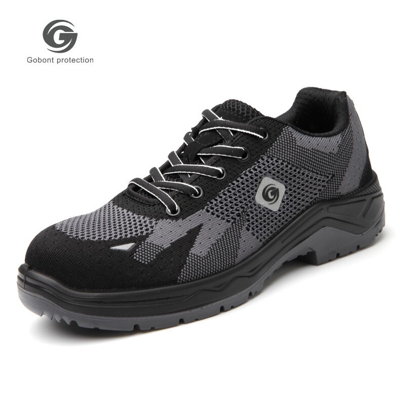 固邦特FZ6-2飞织防砸防刺穿劳保鞋防砸安全鞋工地 透气舒适劳保鞋