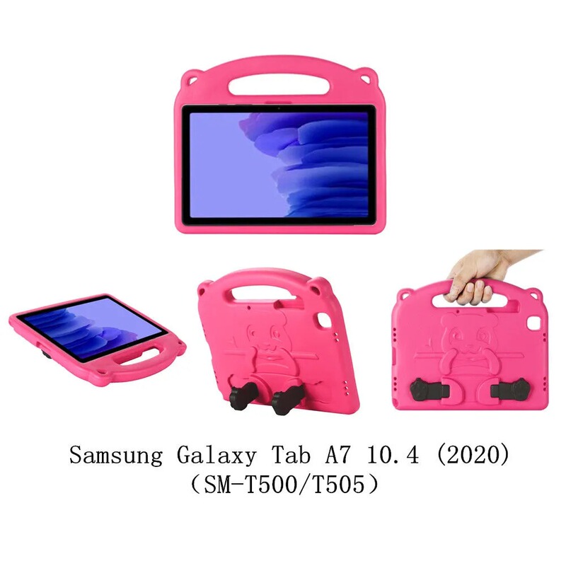 Children's Satchel Eva Tablet Protective Cover T505 Suitable for Samsung Tab A7 T500 Silicone 10.4inch Shell