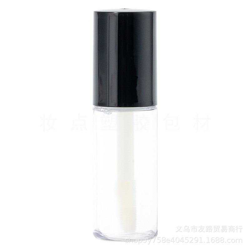 1.2g tubo de esmalte labial mini tubo de muestra líquido de base opacificante tubo de embalaje cosmético lubrificante tubo de aceite labial portátil