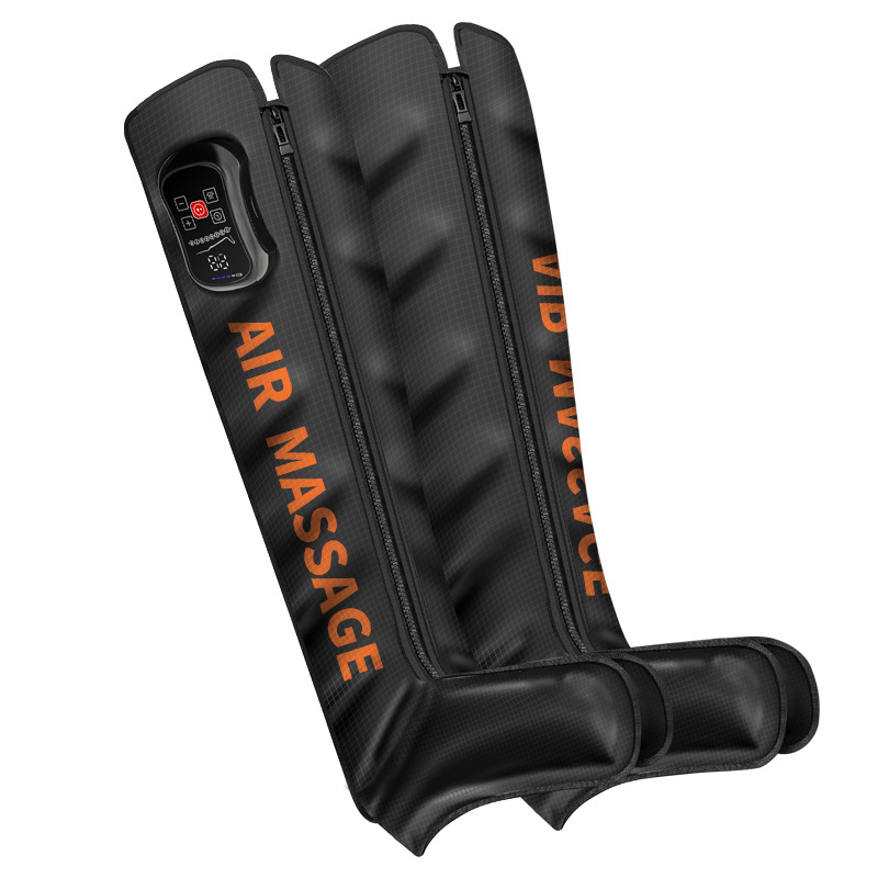 Nuevos pantalones neumáticos de piernas transfronterizos masajeador de bolsa de aire masaje máquina de masaje muslo pie máquina de masaje Pantalones de fisioterapia