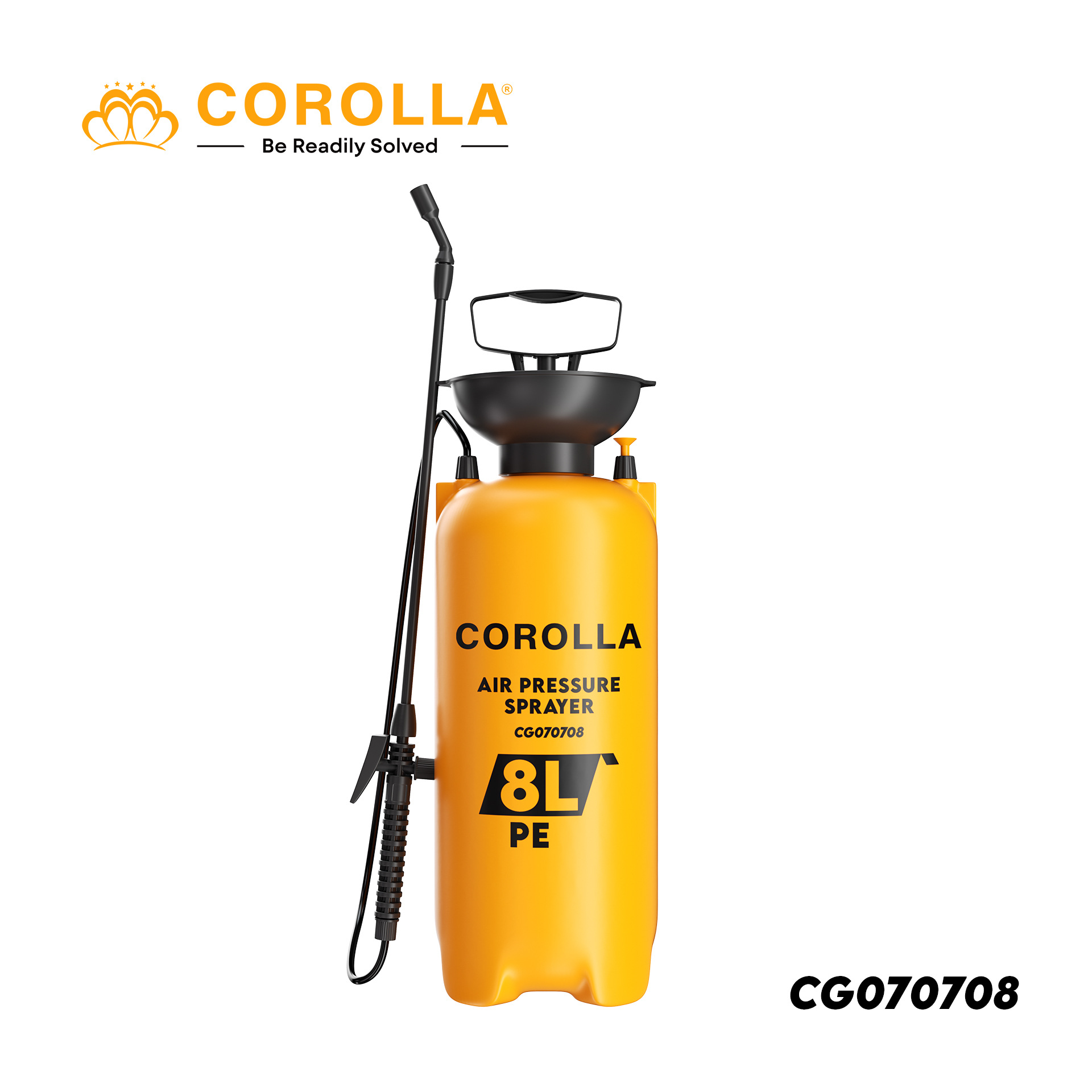 Pulverizador de Presión Manual para Jardín 5L de PE