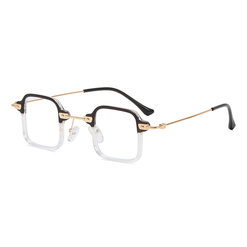 2022 nuevas gafas de sol cuadradas de moda para hombres y mujeres gafas de sol de hip hop gafas de sol cuadradas pequeñas europeas y americanas gafas de luz anti-azul