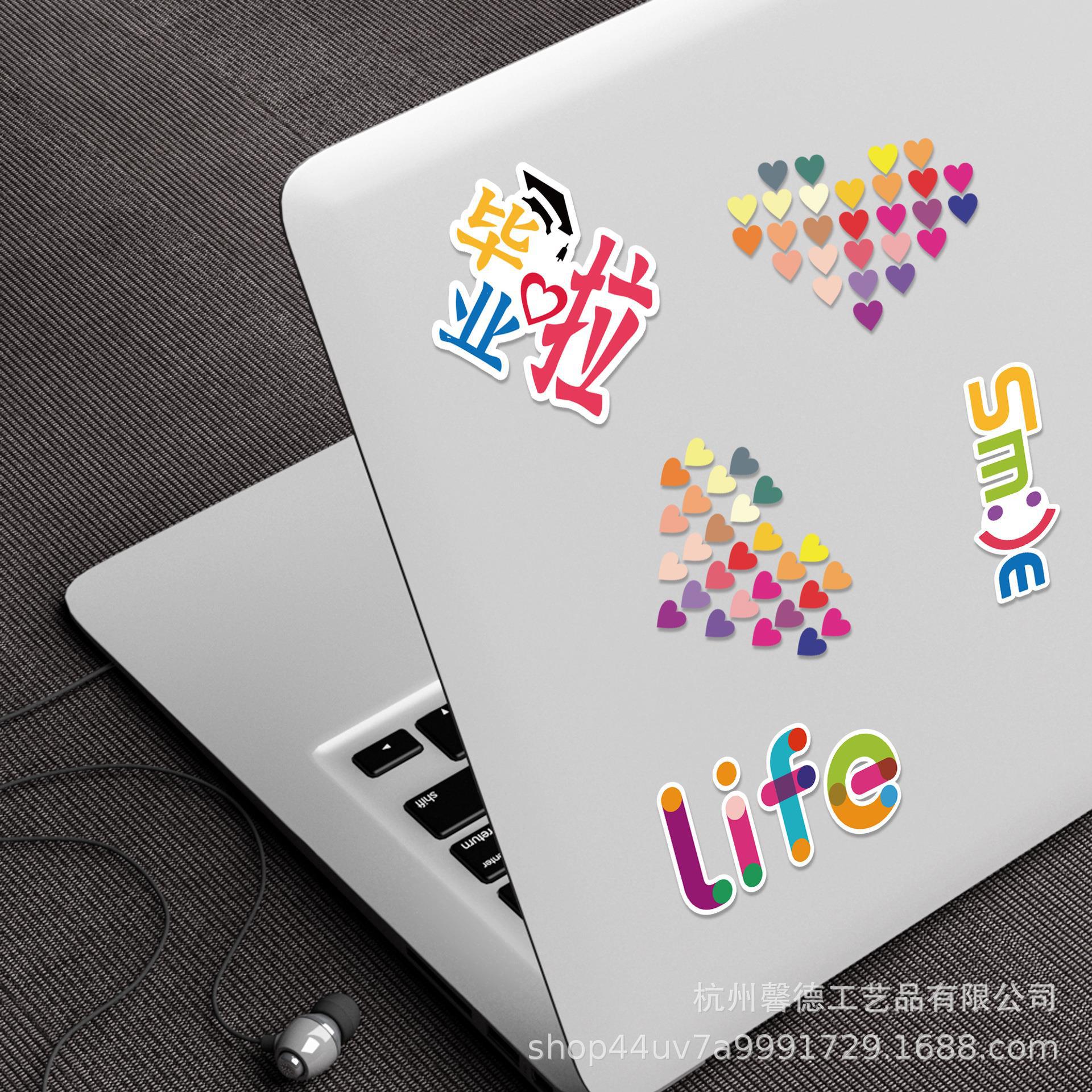 Pegatinas “smile” kraft DIY, etiquetas adhesivas decorativas para cajas de regalo y embalaje