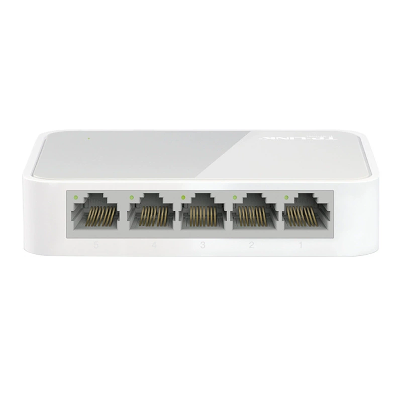 Сетевой семипорный TP-LINK SF1005+100M 100M мониторинг специальный широкополосный коммутатор