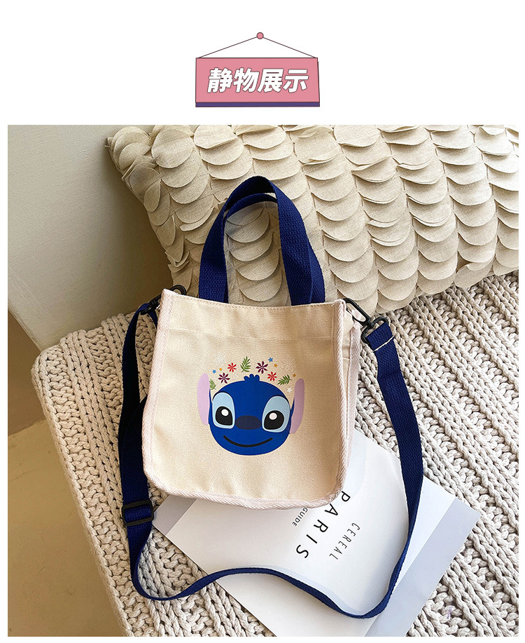 "Bag Girl 2021 New Trendy Korean style, fashionable and personalized printed single-shoulder bag for women, canvas hand-held crossbody small bag. undefined