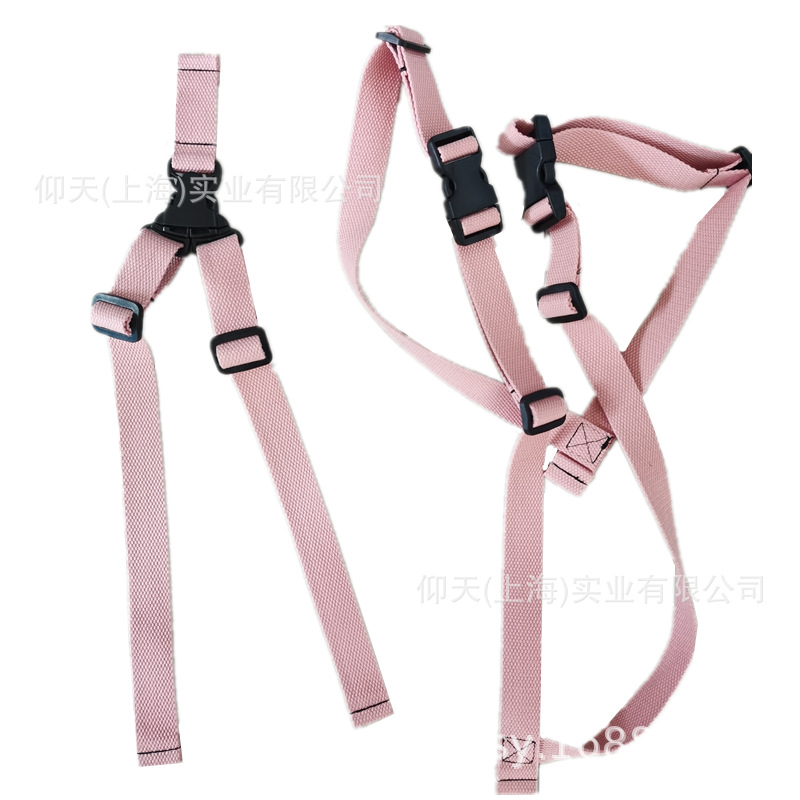 适用海底捞宝宝餐椅安全带儿童座椅固定防滑三点式安全带车缝加工