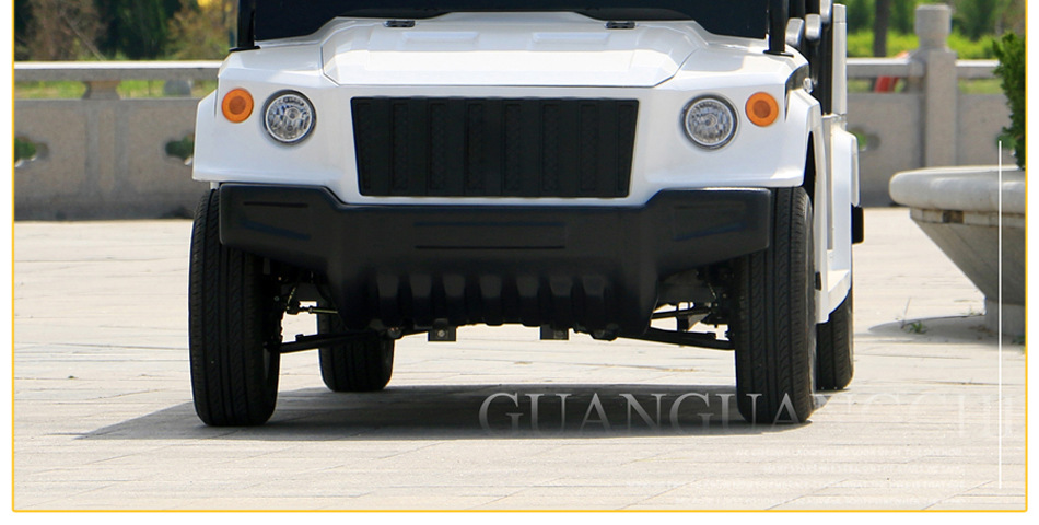 Electric Sightseeing Car, Golf Cart, Off-Road Electric Four-Wheel Sightseeing Shuttle Car, Reception and Patrol Vehicle
