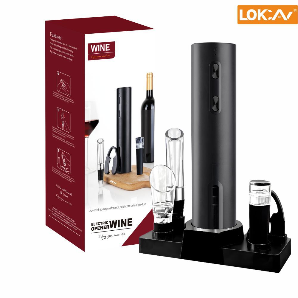 Abrebotellas de vino eléctrico recargable Abrebotellas de vino automático para el hogar