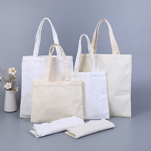 Customized Logo Canvas Tote Bag, Trendy Zippered Cotton Bag, Portable Cotton-Linen Bag